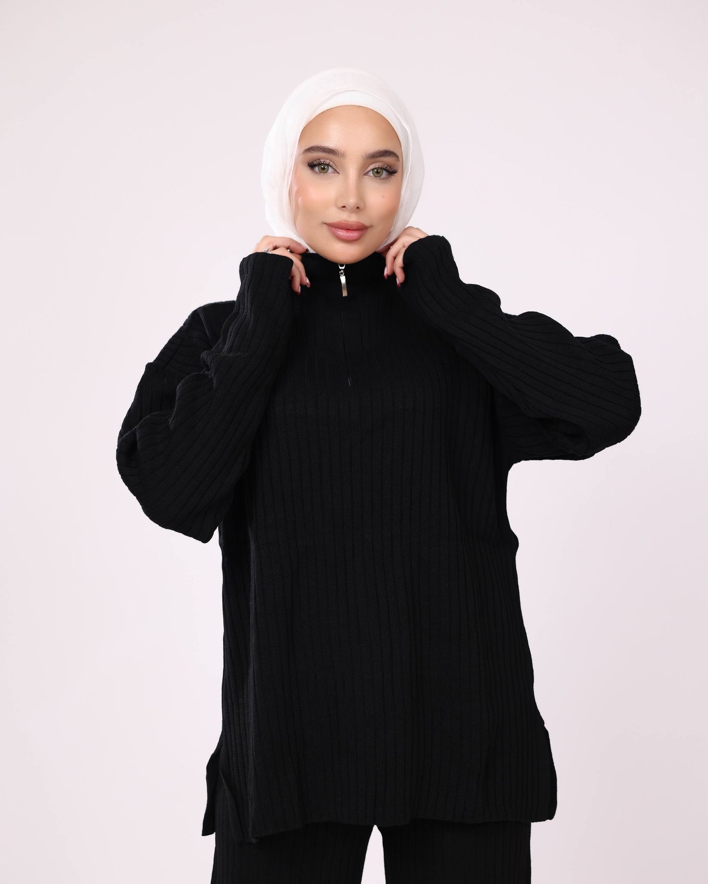 Comfort Wool Co-Ord – Black