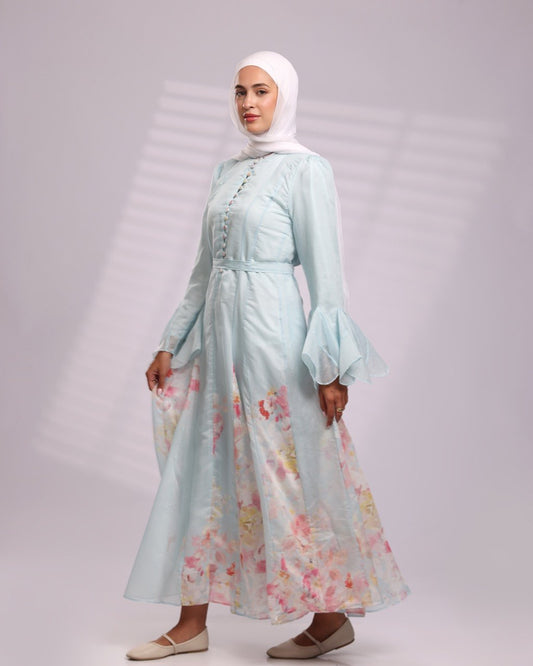 Azure Fleuré Dress