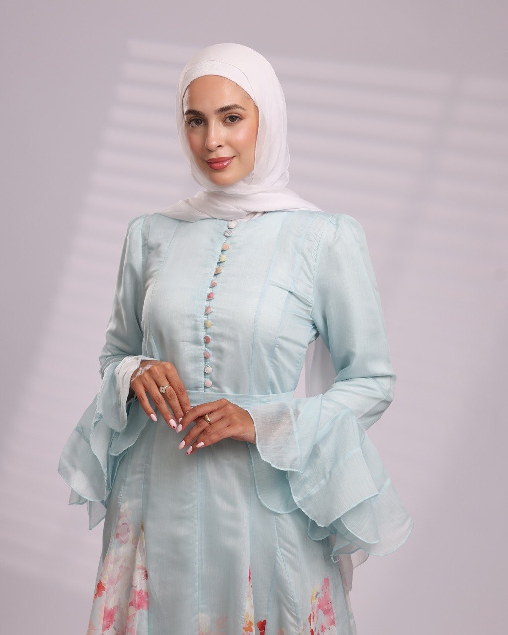 Azure Fleuré Dress