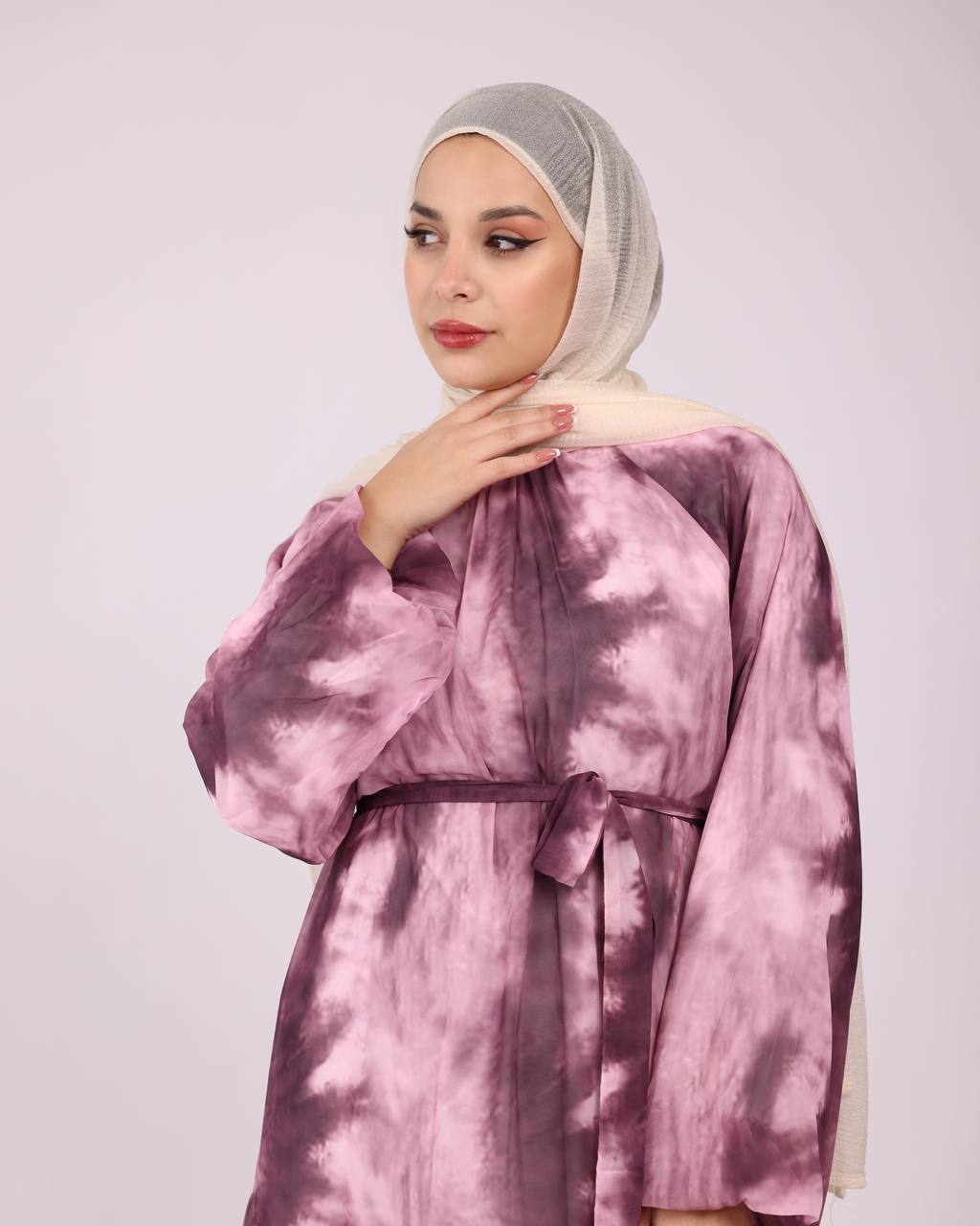 Pink Cloudy Dress