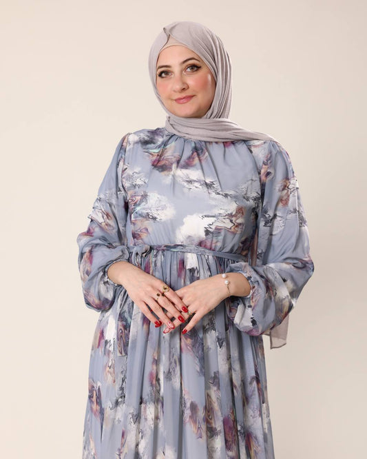 Silver Whisper Dress