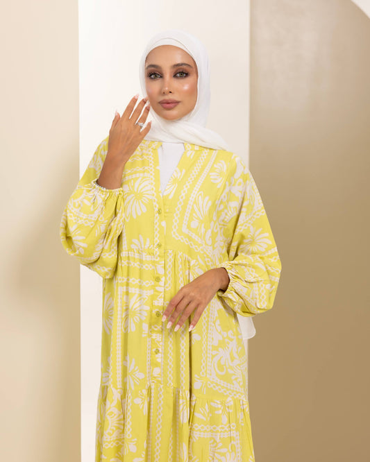 Sunshine Bloom Maxi Dress