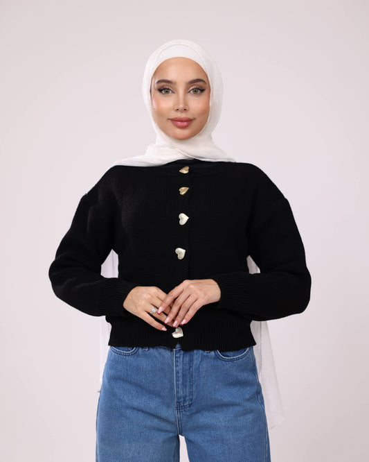 Heartline Knit Jacket