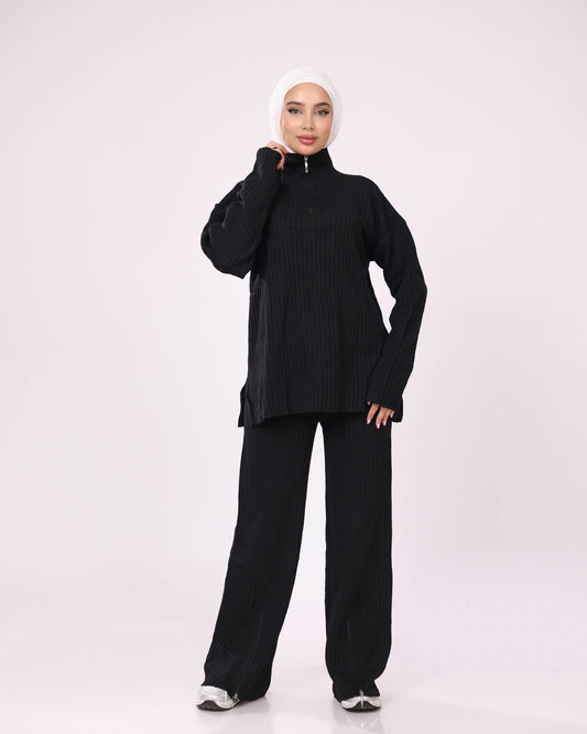 Comfort Wool Co-Ord – Black