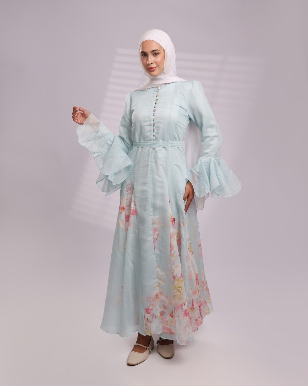 Azure Fleuré Dress