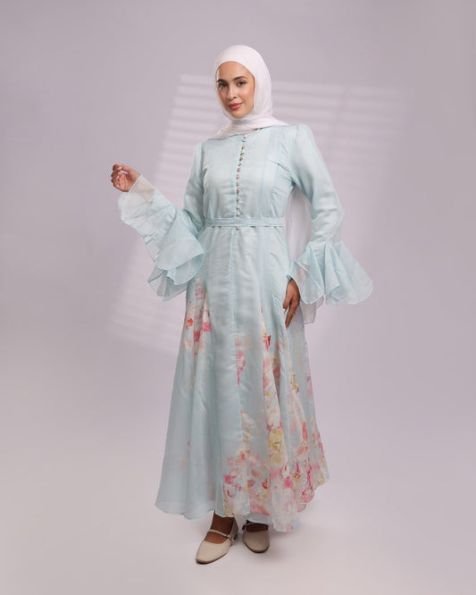Azure Fleuré Dress