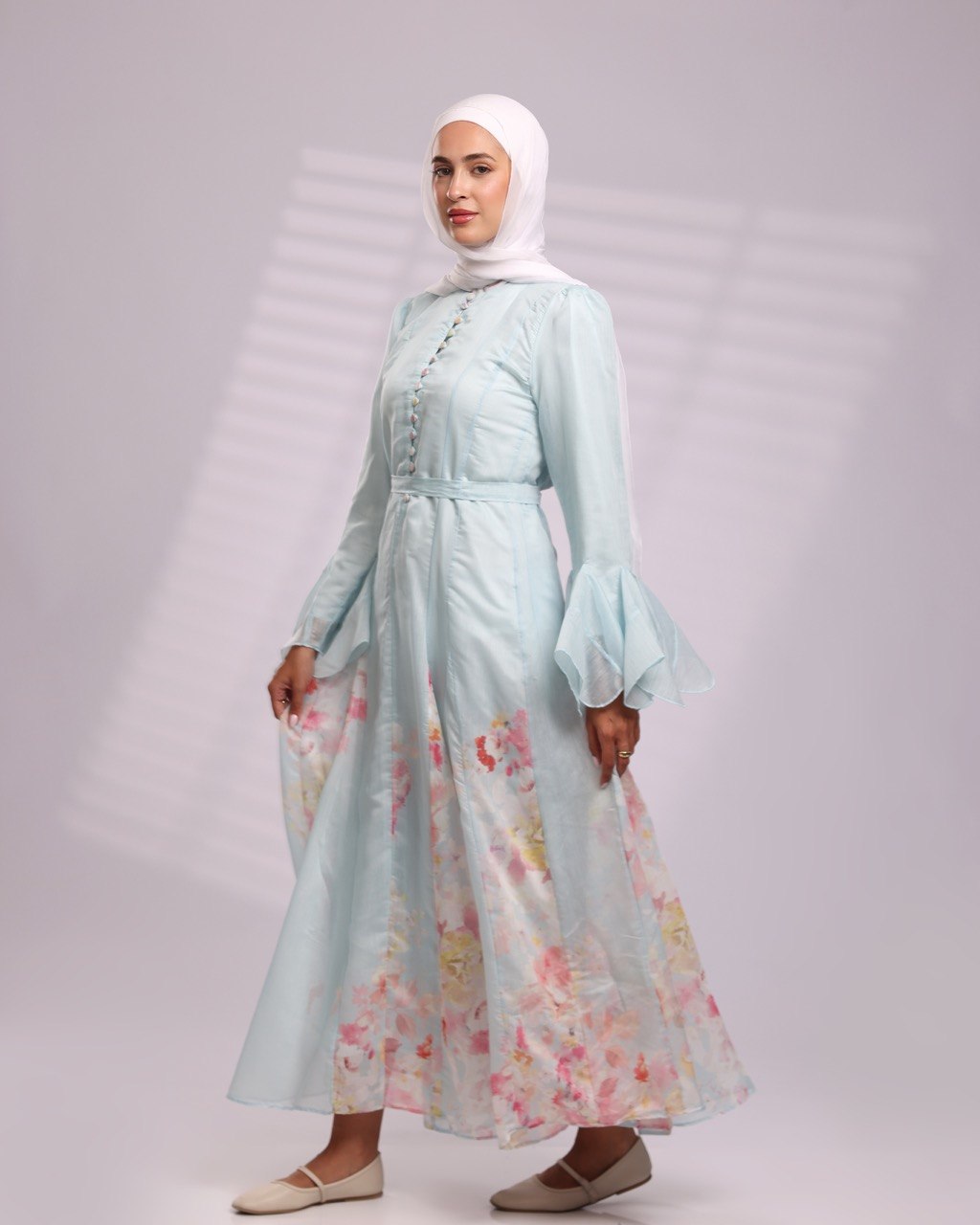 Azure Fleuré Dress