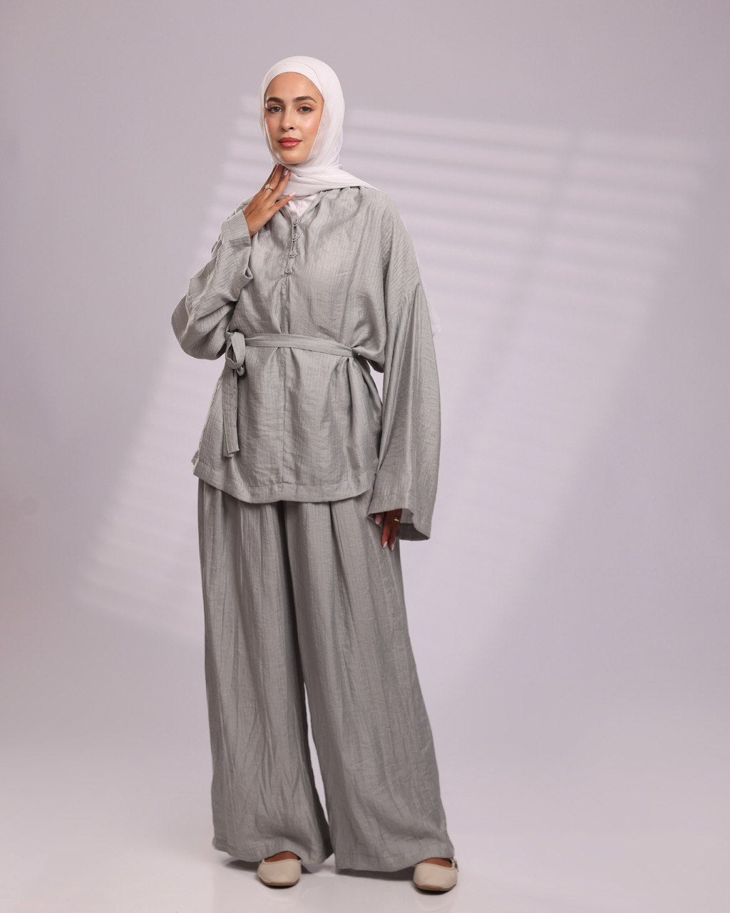 Stone Grey Textured Set