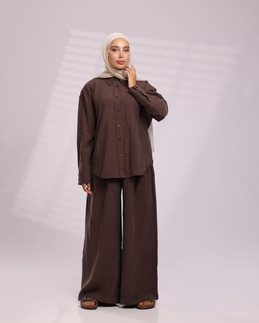 Mocha Essence Tailored Set