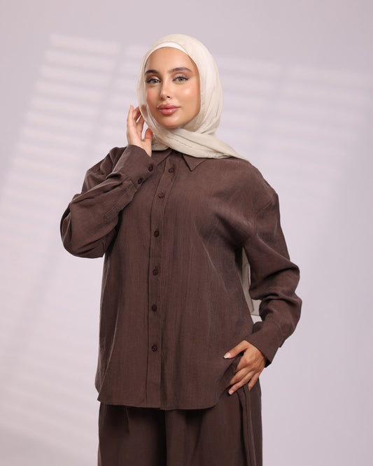 Mocha Essence Tailored Set