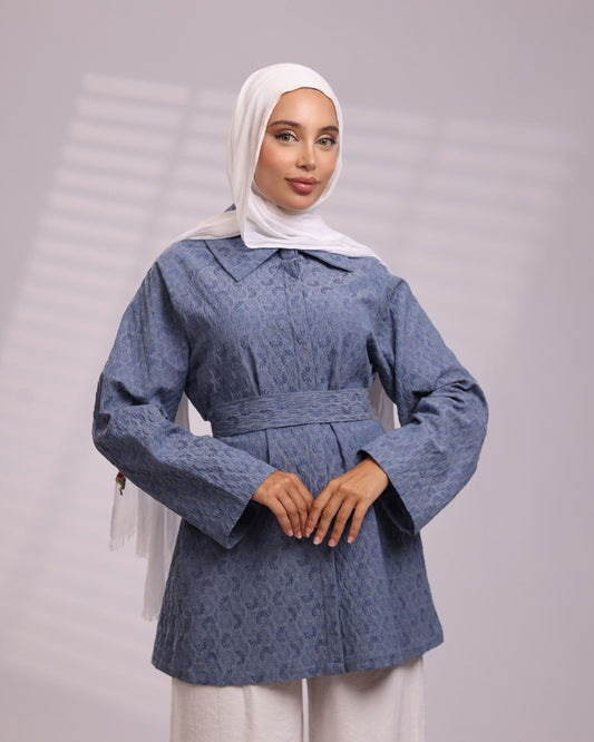 Dusty Blue Shirt