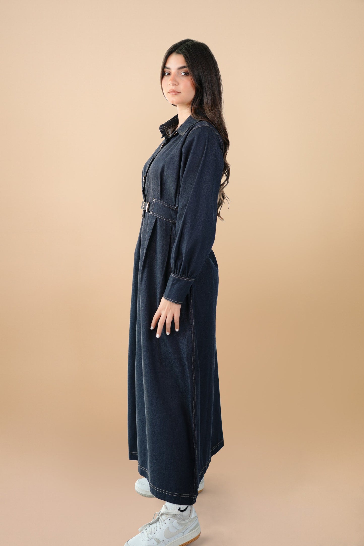 Denim Maxi Dress