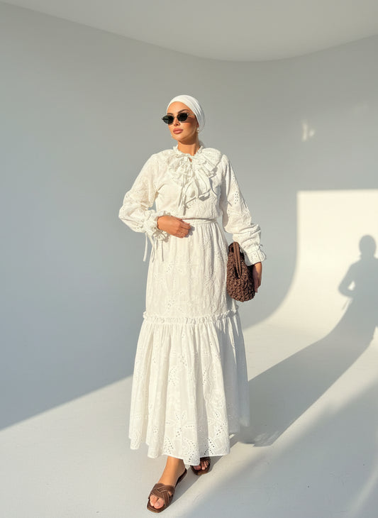 White Lace Dress