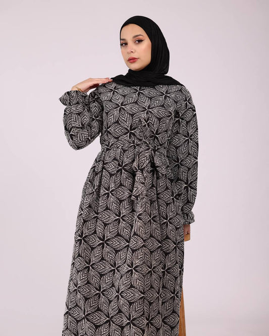 Embroidered Pattern Dress