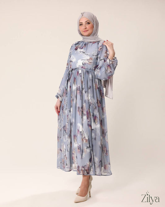 Silver Whisper Dress