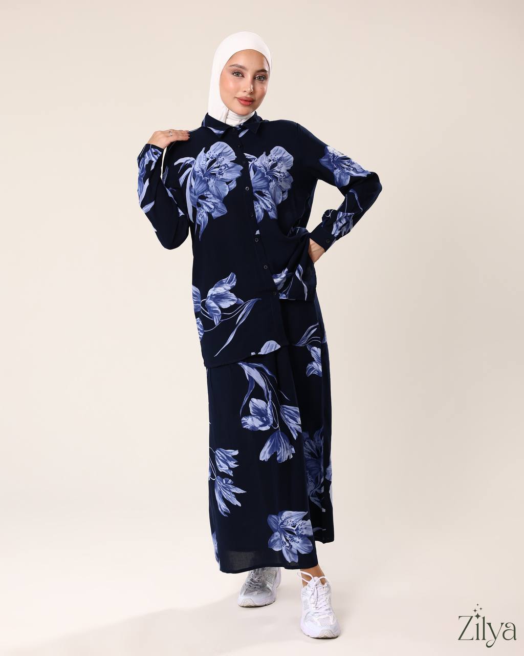 Floral Skirt Set