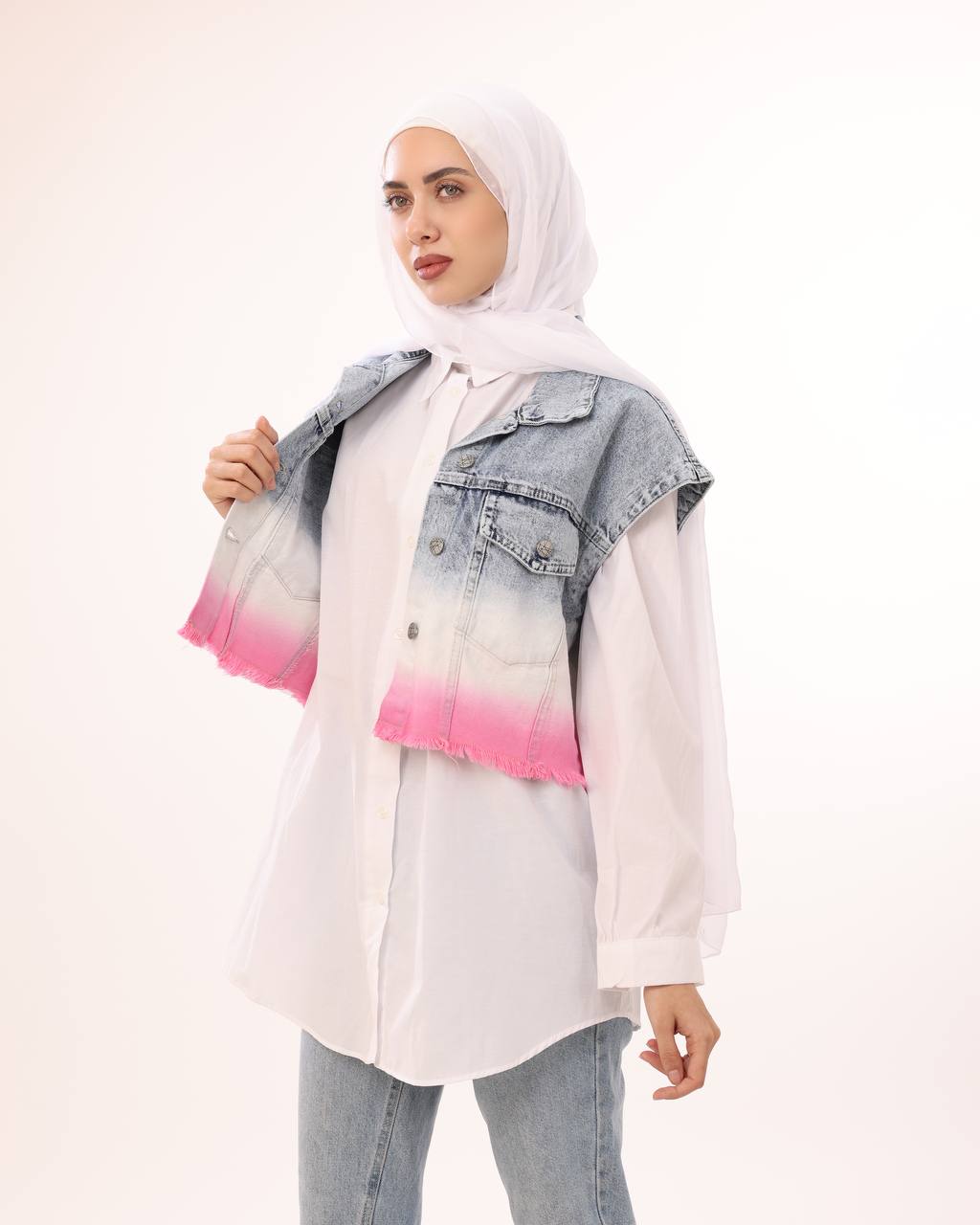 Fade Denim Vest