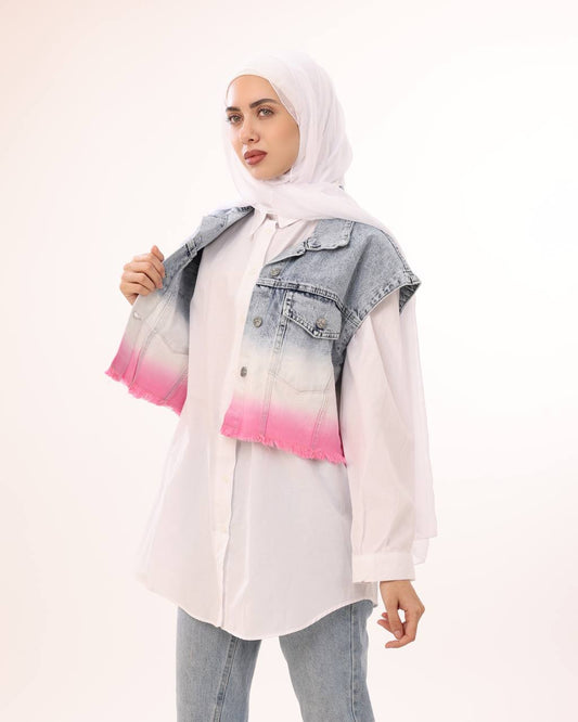 Fade Denim Vest