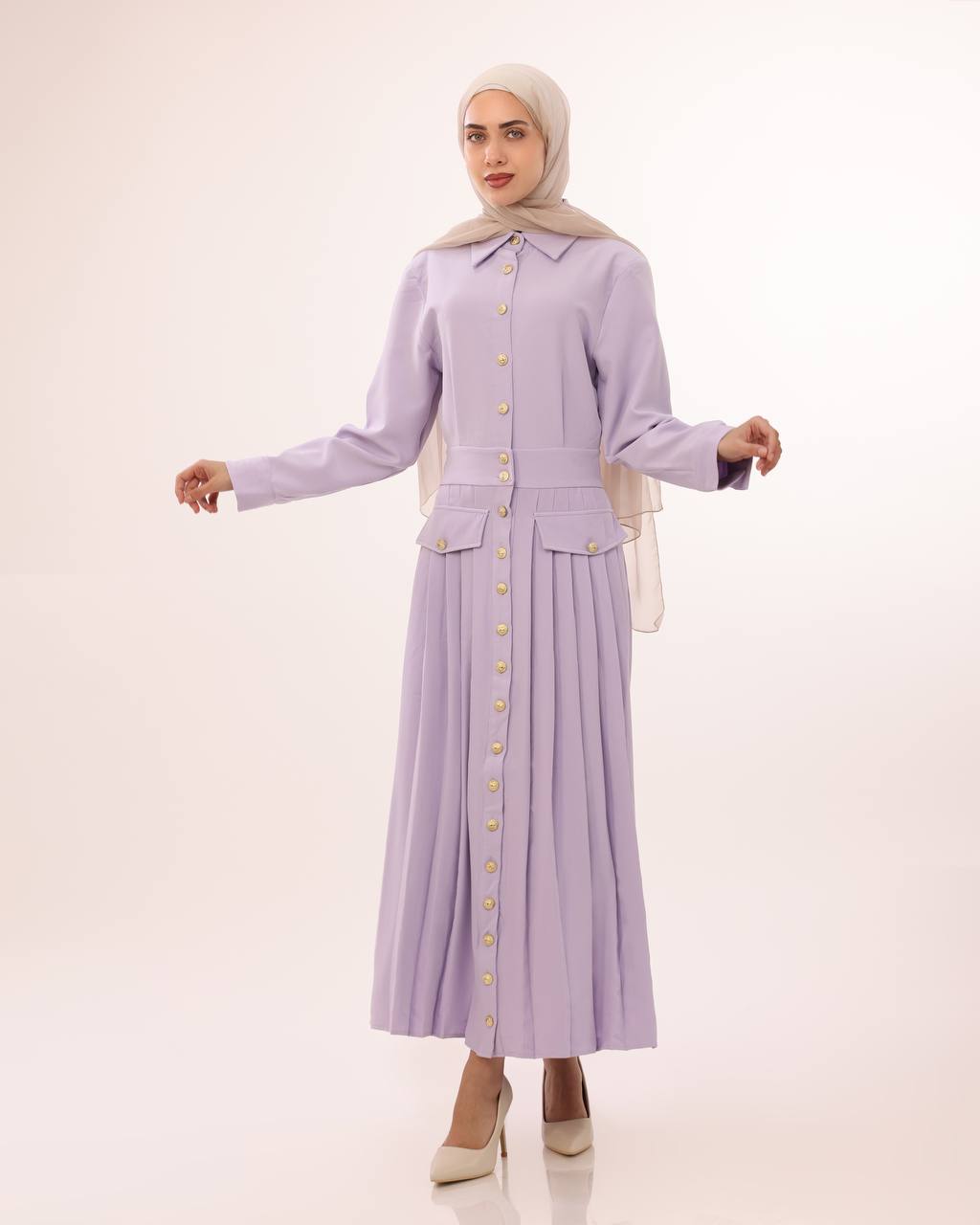 Lavender Whisper Dress