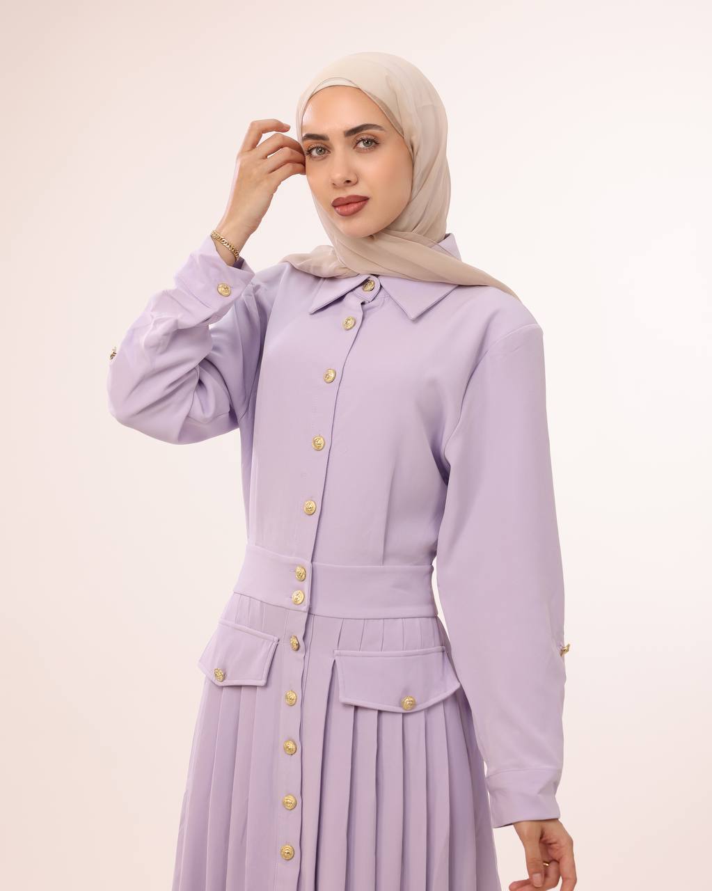 Lavender Whisper Dress