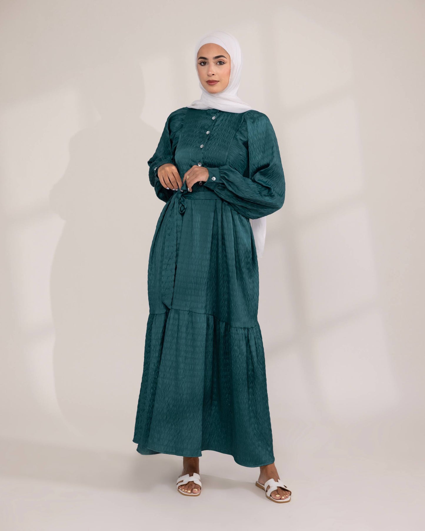 Teal Serenity Dress