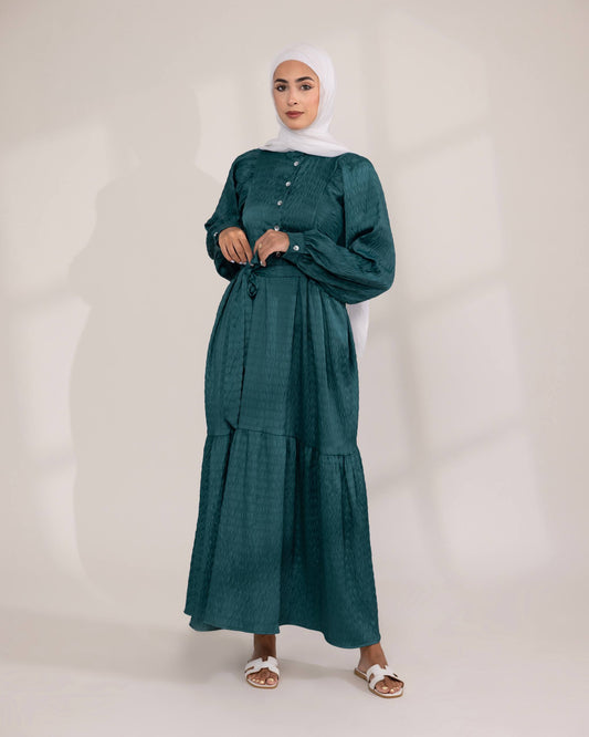 Teal Serenity Dress