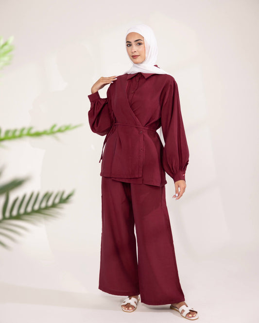 Burgundy Luxe Versatile Set