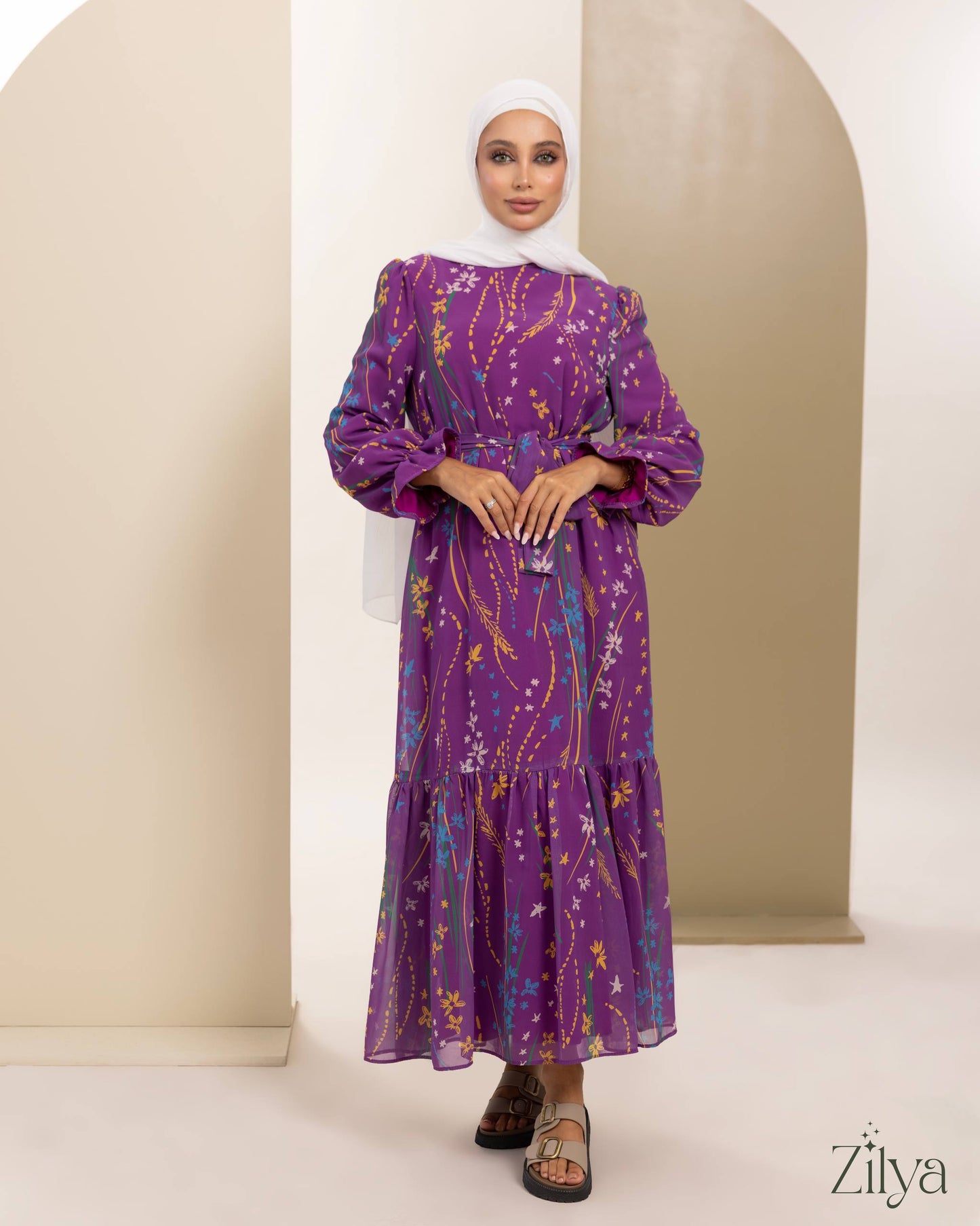 Violet Meadow Dress