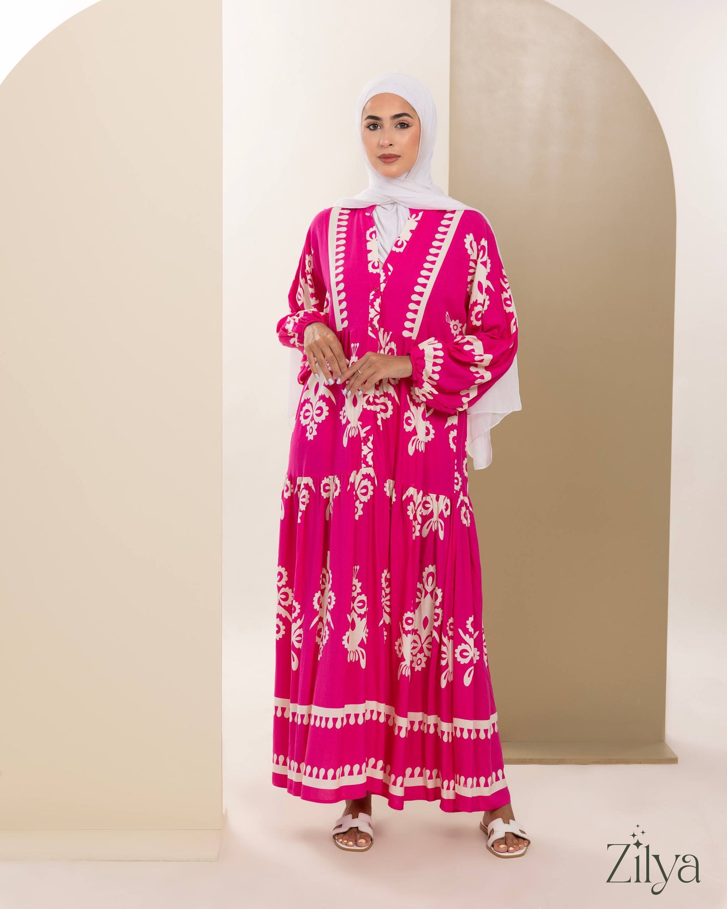 Radiant Fuchsia Dress