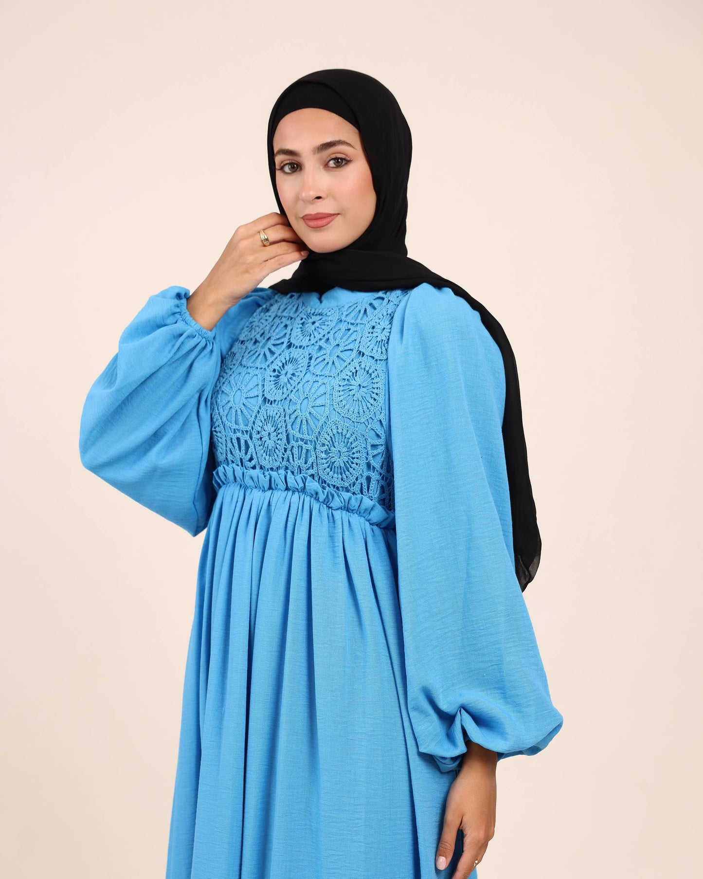Azure Elegance Dress