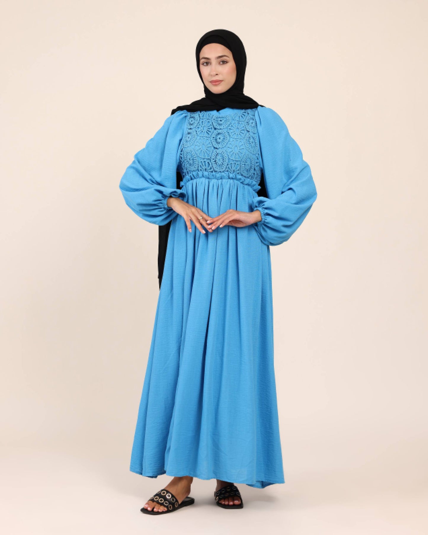 Azure Elegance Dress
